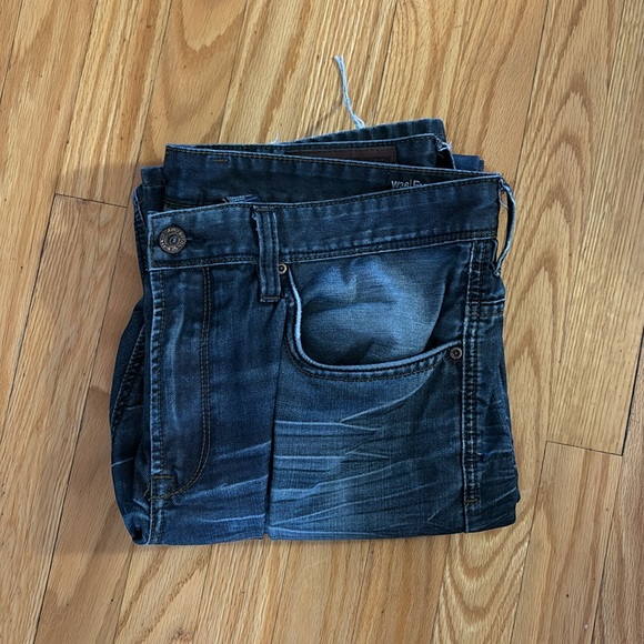Vintage 90's Buffalo David Bitton Blue Jeans - Picture 3 of 3